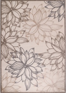 Sanat, Sanat Teppich »Floral 2«, rechteckig, 6 mm Höhe, In- und Outdoor geeignet, florales Design, Balkon, Terasse, Sanat Teppich »Floral 2 Outdoor«, rechteckig, 6 mm Höhe, In- und Outdoor geeignet, Blumen, Balkon, Terrasse, Aussenbereich