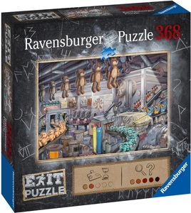 Ravensburger Verlag, In der Spielzeugfabrik, Puzzle EXIT In der Spielzeugfabrik