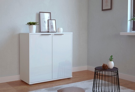 Wiemann, WIEMANN Kommode »Monaco«, mit Glasfront, vormontiert, WIEMANN Hochkommode »Monaco«, mit Glasfront, vormontiert