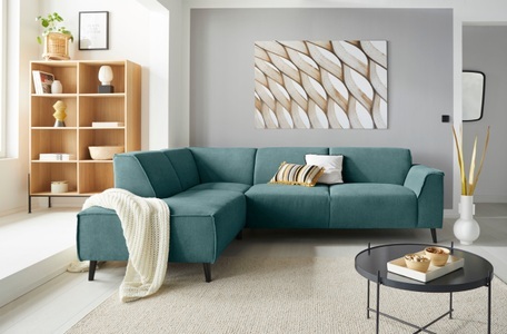 DOMO collection, DOMO collection Ecksofa, DOMO collection Ecksofa »Amora L-Form«, mit Federkern