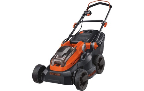 Black&Decker, Akku-Rasenmäher CLM3820L1, 36Volt, Black + Decker Akkurasenmäher »CLM3820L1 Kit«, (Set), Schneidesystem: Sichel-/Kreiselmäher