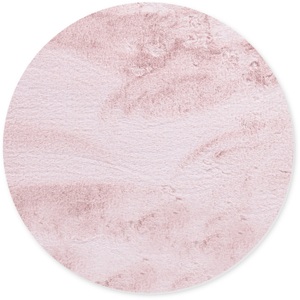 GINO FALCONE, Gino Falcone Badematte »Sara«, Höhe 25 mm, rutschhemmend beschichtet, Badteppich, Fell-Optik, Uni Farben, besonders weich, eckig & rund erhältlich, Gino Falcone Badematte »Sara«, Höhe 25 mm, rutschhemmend beschichtet, fussbodenheizungsgeeignet, Badteppich, Fell-Optik, besonders weich, eckig & rund erhältlich