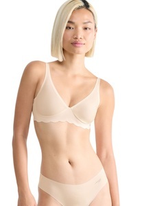 SLOGGI, Sloggi Bügelloser BH »ZERO Microfibre 2.0 Soft bra«, (1 tlg.), nathlos, 