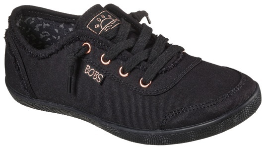 Skechers, Skechers Slip-On Sneaker »BOBS B CUTE-«, mit elastischer Zierschnürung, 