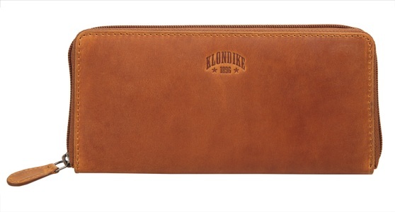 Klondike 1896, Klondike 1896 Geldbörse »DIGGER«, Fotofach, Klondike 1896 Geldbörse »DIGGER«, echt Leder
