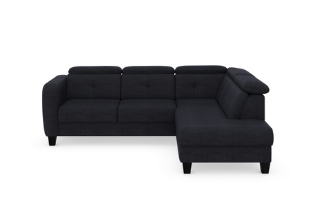 sit&more Ecksofa »Bellucci«, inklusive Kopfteilverstellung und Federkern, wahlweise mit Bettfunktion und Bettkasten