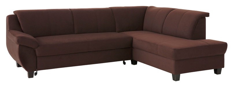 HOME AFFAIRE, Home affaire Ecksofa »Yesterday«, wahlweise mit Bettfunktion, Home affaire Ecksofa »Yesterday zeitlos und elegant, bequeme Armlehnen, L-Form« wahlweise mit Bettfunktion, auch in Cord