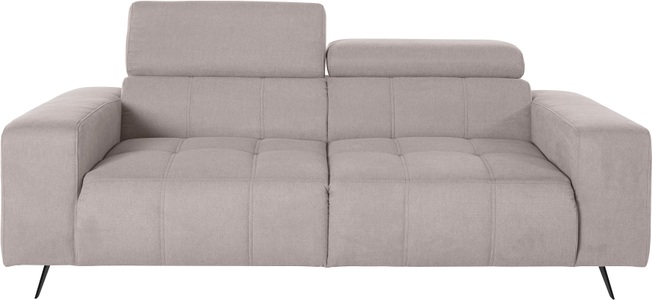 DOMO collection, DOMO collection 2-Sitzer, DOMO collection 2-Sitzer »Trento, mit Kufenfuss oder Einzelfuss«, wahlweise mit Kopfteilverstellung und in zwei Grössen erhältlich