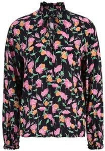 TAMARIS, Blusen Anniston Aop Damen Schwarz 42, 