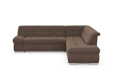 DOMO collection, DOMO collection Ecksofa »Mona«, wahlweise mit Bett- und Armlehnfunktion, DOMO collection Ecksofa »Mona L-Form bequem und komfortabel, Breite 271cm, L-Form« wahlweise mit Bett- und Armlehnfunktion