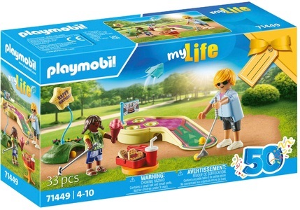 PLAYMOBIL, 71449 Minigolf Multicolor, Playmobil - 71449 Minigolf, Multicolor