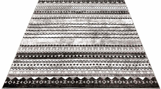 Carpet City, Teppich, »Moda 1136«, Carpet City, rechteckig, Höhe 11 mm, maschinell gewebt, Carpet City Teppich »Moda 1136«, rechteckig, 11 mm Höhe, Läufer, Kurzflor, Wohnzimmer