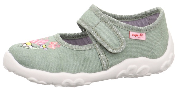 Superfit, Superfit Hausschuh »BONNY WMS: M IV«, mit Einhorn-Stickerei, 