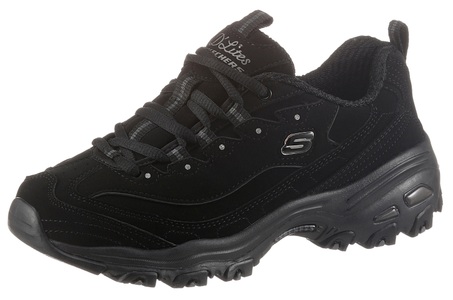 Skechers, Skechers Schnürschuh »D´Lites Play On«, Skechers Sneaker »D'LITES PLAY ON« Freizeitschuh, Halbschuh, Schnürschuh mit Air Cooled Memory Foam