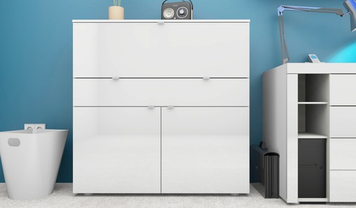 borchardt Möbel, borchardt Möbel Sekretär »Wim«, tolle Schreibtisch Lösung Home Office, borchardt Möbel Sekretär »Dolly«, platzsparend, Home-Office-Schreibtisch, Breite 110 cm, Made in Germany
