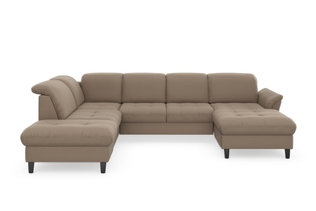 sit&more Wohnlandschaft, wahlweise mit Kopfteilverstellung, Bettfunktion und Stauraum