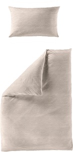 BIERBAUM Bettwäsche »4134«, Premium Mako-Satin Seersucker, 100 % Baumwolle, bügelfrei