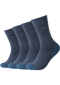 Camano, Camano Arbeitssocken, (Packung, 4 Paar), Ohne Einschneiden und ohne Gummidruck, Camano Arbeitssocken, (4er Pack), mit leichter Polsterung