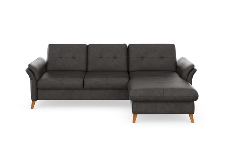 sit&more Ecksofa »Göteborg«, inklusive Sitztiefenverstellung und Federkern, wahlweise mit Bettfunktion und Bettkasten