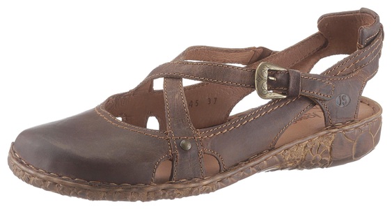 Josef Seibel, Josef Seibel Sandalette im angesagten Used-Look, Josef Seibel Sandale »Rosalie«, Sommerschuh, Sandalette, Riemchensandale, im Used-Look