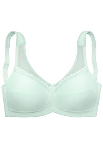 Lascana, LASCANA Bügelloser BH, aus nachhaltiger Baumwolle, LASCANA Entlastungs-BH, ohne Bügel aus Bio-Baumwolle