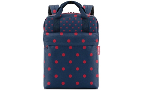 REISENTHEL, reisenthel® allday backpack M mixed dots red, REISENTHEL® Freizeitrucksack »Allday Backpack«