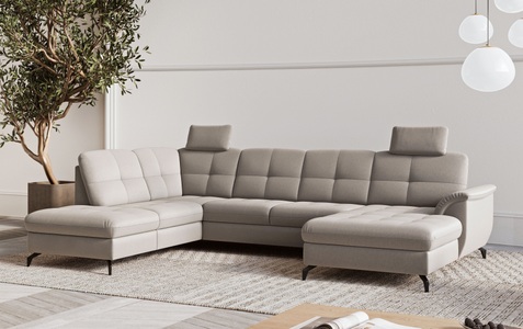 sit&more Wohnlandschaft »Zora U-Form«, wahlweise mit Bettfunktion und Bettkasten