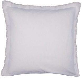 Tom Tailor, Kissenbezug, »Easy Cotton«, TOM TAILOR, TOM TAILOR HOME Kissenbezug »Easy Cotton«, (1 St.), mit Fransenrüsche