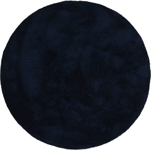 carpetfine Teppich »Silky«, rund, 20 mm Höhe