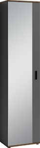 byLIVING, byLIVING Garderobenschrank »Jakob«, mit grossem Spiegel, Breite 49 cm, 