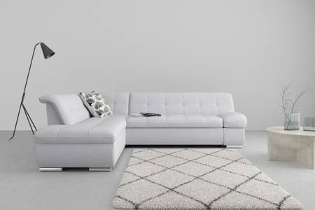 DOMO collection, DOMO collection Ecksofa »Mona«, wahlweise mit Bett- und Armlehnfunktion, DOMO collection Ecksofa »Mona L-Form bequem und komfortabel, Breite 271cm, L-Form« wahlweise mit Bett- und Armlehnfunktion