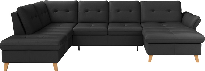 sit&more Wohnlandschaft »Göteborg«, inkl. Sitztiefenverstellung, wahlweise mit Bettfunktion & Bettkasten