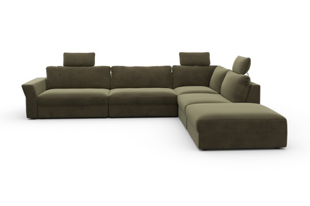 SIT&MORE, sit&more Ecksofa, mit Sitztiefenverstellung, sit&more Ecksofa »Cadabra L-Form«, Breite 356 cm, mit Sitztiefenverstellung