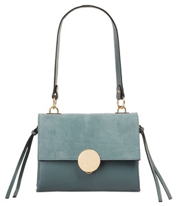 CLUTY, Cluty Umhängetasche, Cluty Umhängetasche, echt Leder, Made in Italy