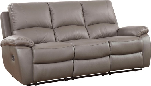 ATLANTIC HOME COLLECTION, ATLANTIC home collection Sofa, ATLANTIC home collection 3-Sitzer »Lion«, mit Relaxfunktion und Federkern, mit Lederbezug