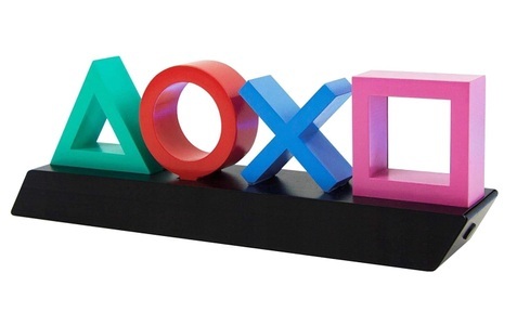 PALADONE, Paladone Playstation Logo Icons Leuchte - Leuchte (Mehrfarbig), Paladone Dekolicht »Icons«