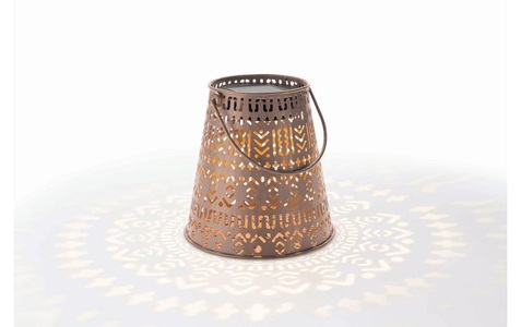 STT, Solar-Laterne Boho inkl. Gartenstab, STT LED Gartenleuchte »Boho«