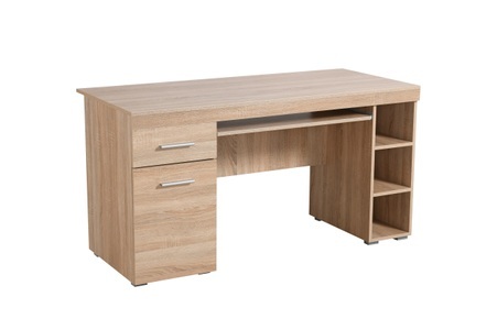 MY HOME, my home Schreibtisch »Alfa«, mit Stauraum, gut geeignet für das Home Office, INOSIGN Schreibtisch »Alfa« mit Stauraum, gut geeignet für das Home Office