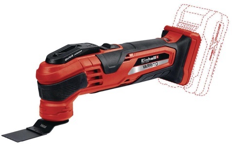 Einhell, Einhell Power X-Change VARRITO 4465160 Akku-Multifunktionswerkzeug ohne Akku 18 V, Einhell Elektro-Multifunktionswerkzeug »VARRITO Solo«, (Set)