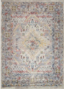Surya, Surya Teppich »Traditional 2301«, rechteckig, Surya Teppich »CASABLANCA«, rechteckig, 13 mm Höhe, Boho Kurzflor Orientteppich, Wohnzimmer, Schlafzimmer
