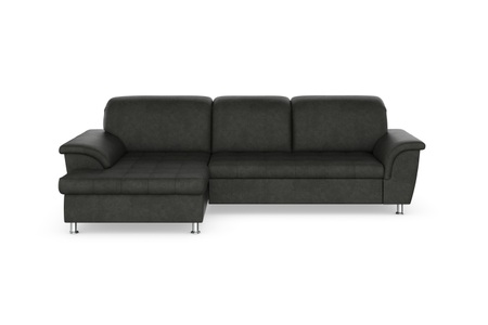 DOMO collection, DOMO collection Ecksofa »Franzi«, wahlweise mit Bettfunktion, Bettkasten und Kopfteilverstellung, frei im Raum stellbar, DOMO collection Ecksofa »Franzi Steppung im Sitzbereich B7T/H: 278/162/80 cm, L-Form« wahlweise mit Bettfunktion, Bettkasten und Kopfteilverstellung
