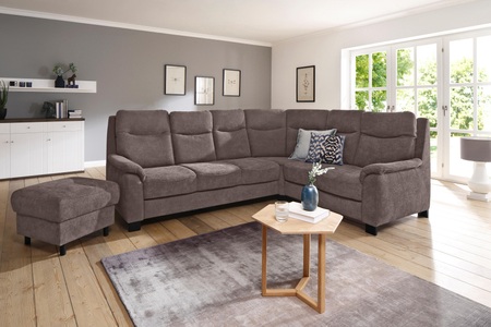 Home affaire Ecksofa »Bocca«, mit Federkern, incl. Kopfteilverstellung, wahlweise Bettfunktion