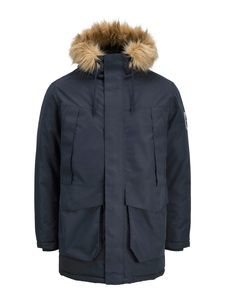 Jack & Jones Parka »JJCAMP FAUX FUR PARKA BF«, mit Kapuze