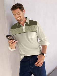 CATAMARAN, Catamaran Poloshirt »Langarm-Poloshirt«, (1 tlg.)