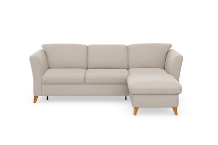 HOME AFFAIRE, Home affaire Ecksofa »Trelleborg«, Federkern-Polsterung, wahlweise mit Bettfunktion und Bettkasten, Kopfstützen optional, Home affaire Ecksofa »Trelleborg L-Form«, Federkern-Polsterung, wahlweise mit Bettfunktion und Bettkasten