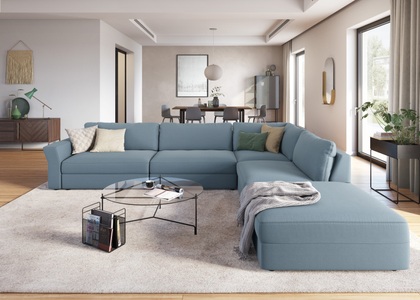 sit&more Ecksofa, mit Sitztiefenverstellung