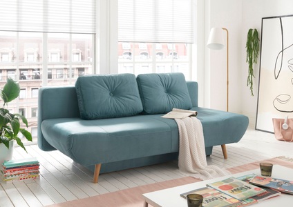 COUCH??, COUCH? Schlafsofa »Klappt gut«, lässt sich schnell und einfach in ein bequemes Bett umwandeln, inklusive Bettkasten