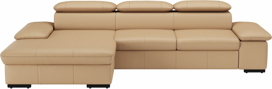 SIT&MORE, sit&more Ecksofa »Alcudia L-Form«, wahlweise mit Bettfunktion