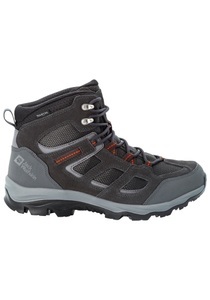 Jack Wolfskin, Jack Wolfskin Wanderschuh »VOJO 3 TEXAPORE MID M«, wasserdicht, Jack Wolfskin Wasserdichte Wanderschuhe Herren Vojo 3 Texapore Mid Men 45 grey / orange grey / orange