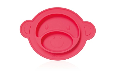 Nuby, Nuby Rutschfester Esslernteller, Nuby Teller »Affe«